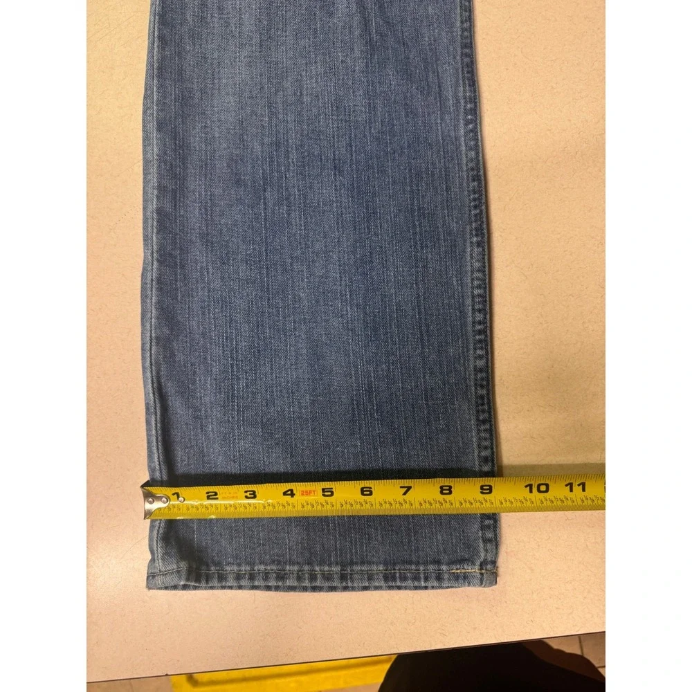 Polo Ralph Lauren Mens Straight Leg Jeans 38x32 Medium Wash Blue 100% Cotton